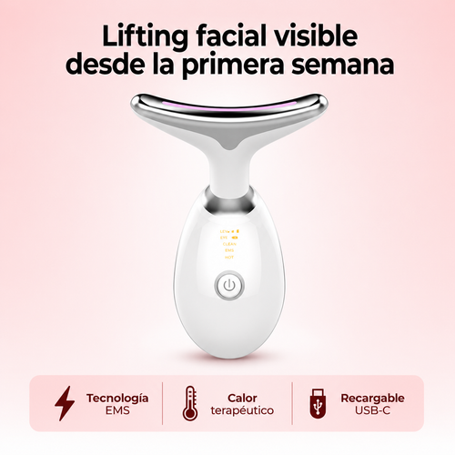 Masajeador Facial Profesional | Anti-Arrugas, Lifting y Reducción de Ojeras