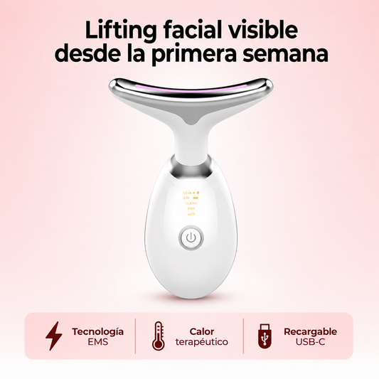 Masajeador Facial Profesional | Anti-Arrugas, Lifting y Reducción de Ojeras